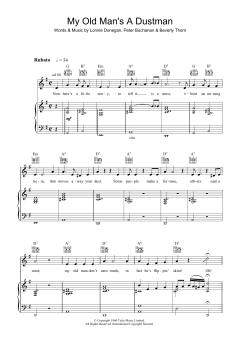 My Old Man's A Dustman von Lonnie Donegan (Download) 