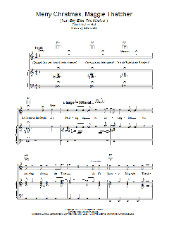 Merry Christmas Maggie Thatcher von Elton John (Download) 