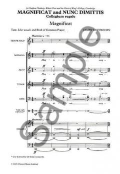 Magnificat And Nunc Dimittis (Collegium Regale) (James Whitbourn) 