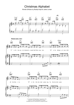 Christmas Alphabet von Buddy Kaye (Download) 