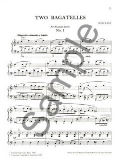 Last 2 Bagatelles & Valse Gaie 