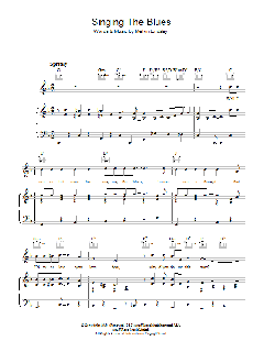 Singing The Blues von Guy Mitchell (Download) 