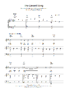 The Desert Song von Sigmund Romberg (Download) 