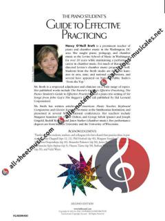 The Piano Student's Guide To Effective Practicing von Nancy Breth 