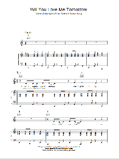 Will You Love Me Tomorrow von Carole King (Download) 