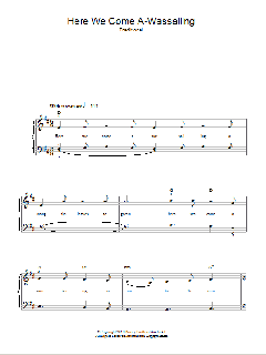 Here We Come A-Wassailing von Traditional (Download) 