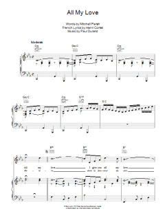 All My Love von Patti Page (Download) 