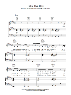 Take The Box von Amy Winehouse (Download) 