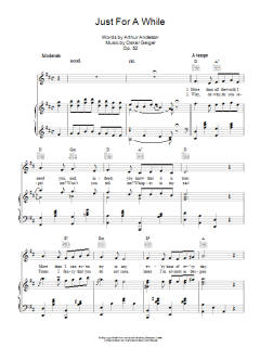 Just For A While von Oskar Geiger (Download) 