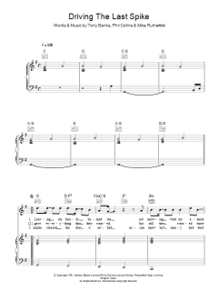 Driving The Last Spike von Genesis (Download) 