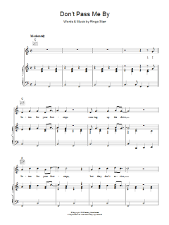 Don't Pass Me By von The Beatles (Download) 