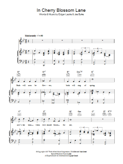 It Looks Like Rain In Cherry Blossom Lane von Patti Page (Download) 