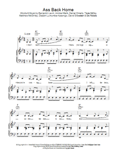 Ass Back Home von Erik Satie (Download) 