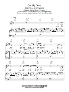 On My Own von Alain Boublil (Download) 