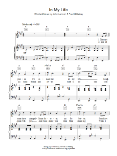 In My Life von The Beatles (Download) 
