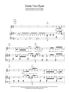 Close Your Eyes von Michael Bublé (Download) 