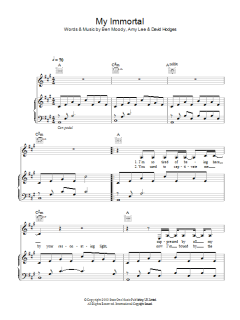 My Immortal von Evanescence (Download) 