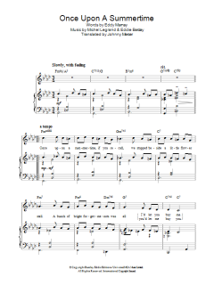 Once Upon A Summertime von Michel Legrand (Download) 