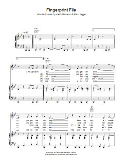Fingerprint File von The Rolling Stones (Download) 