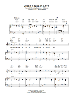 When You're In Love von Harold Fields (Download) 