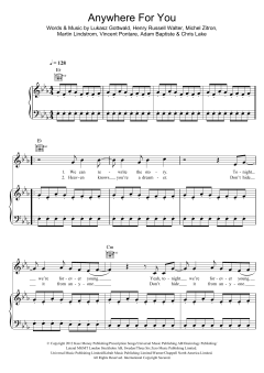 Anywhere For You von John Martin (Download) 