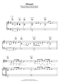 Missed von Ella Henderson (Download) 