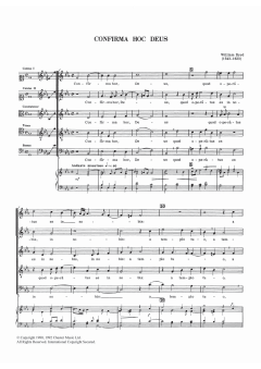 Confirma Hoc Deus von William Byrd (Download) 