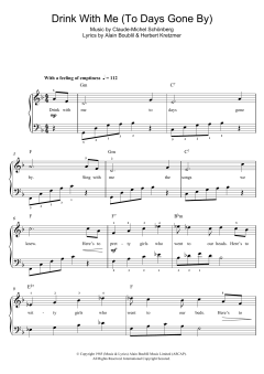 Drink With Me (To Days Gone By) von Anthony Gilbert (Download) 