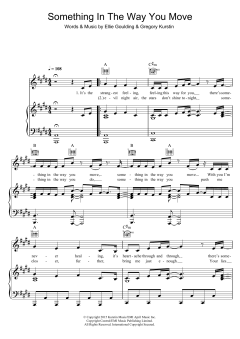 Something In The Way You Move von Ellie Goulding (Download) 