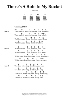 There's A Hole In My Bucket von Traditional (Download) 