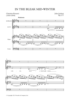 In The Bleak Mid-Winter von John Joubert (Download) 