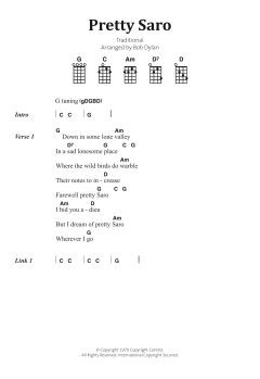 Pretty Saro von Bob Dylan (Download) 