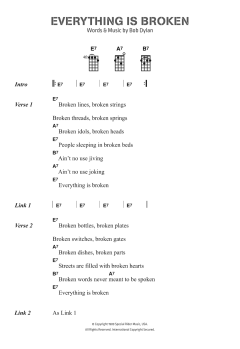 Everything Is Broken von Bob Dylan (Download) 