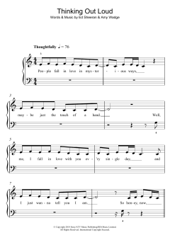 Thinking Out Loud von Ed Sheeran (Download) 