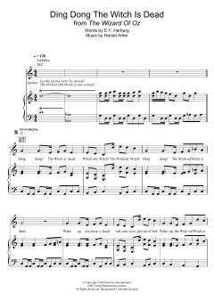 Ding-Dong! The Witch Is Dead von Harold Arlen (Download) 
