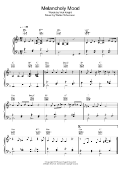Melancholy Mood von Bob Dylan (Download) 