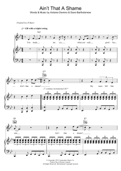 Ain't That A Shame von Fats Domino (Download) 