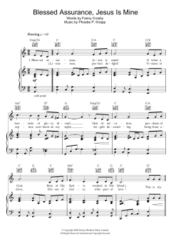 Blessed Assurance, Jesus Is Mine von Phoebe P. Knapp (Download) 