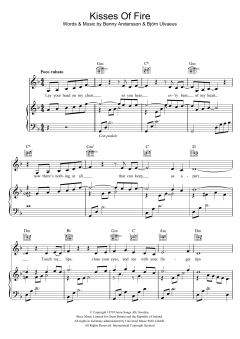 Kisses Of Fire von ABBA (Download) 
