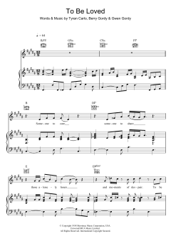 To Be Loved von Jackie Wilson (Download) 