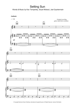 Setting Sun von Eskimo Joe (Download) 