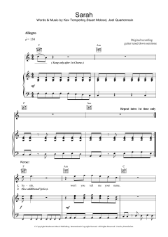 Sarah von Eskimo Joe (Download) 