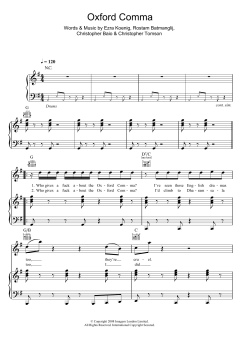 Oxford Comma von Vampire Weekend (Download) 