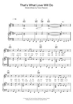 That's What Love Will Do von David Lanz (Download) 