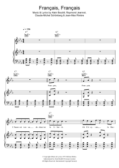 Francais, Francais von Claude-Michel Schönberg (Download) 