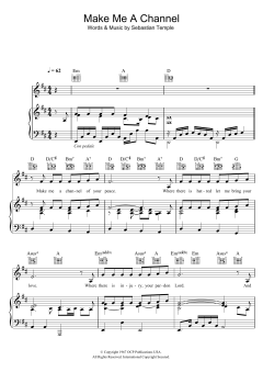 Make Me A Channel Of Your Peace von Sebastian Temple (Download) 