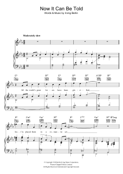 Now It Can Be Told von Irving Berlin (Download) 