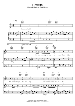 Rewrite von Paul Simon (Download) 