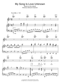 My Song Is Love Unknown von John Ireland (Download) 