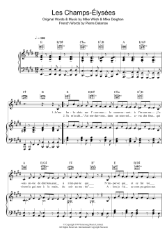 Les Champs Elysees von Joe Dassin (Download) 